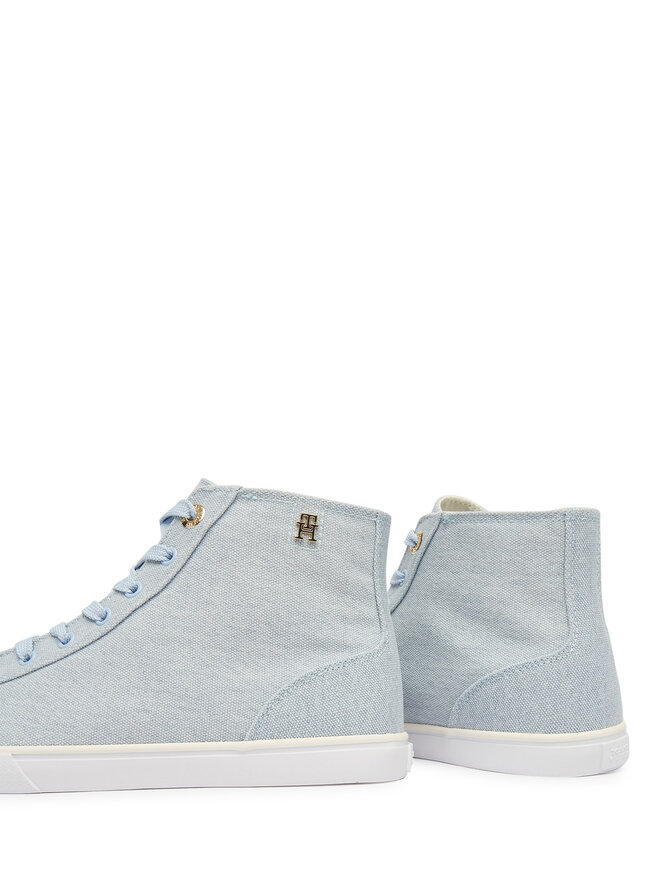Tommy Hilfiger Sneakers Tommy Hilfiger Th Chic Low Profile Mid Cut FW0FW09356 Himmelblau