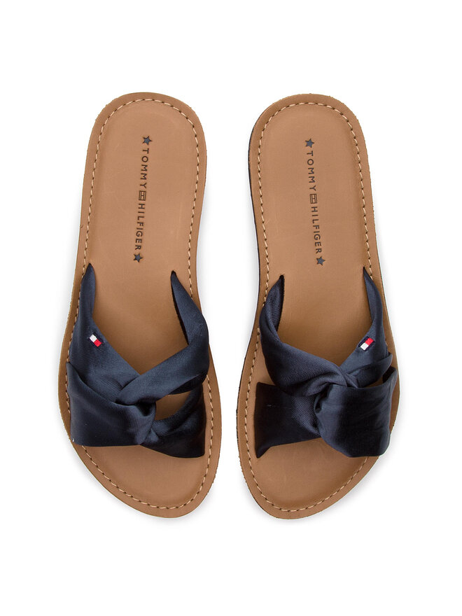 Tommy hilfiger satin beach sandals top