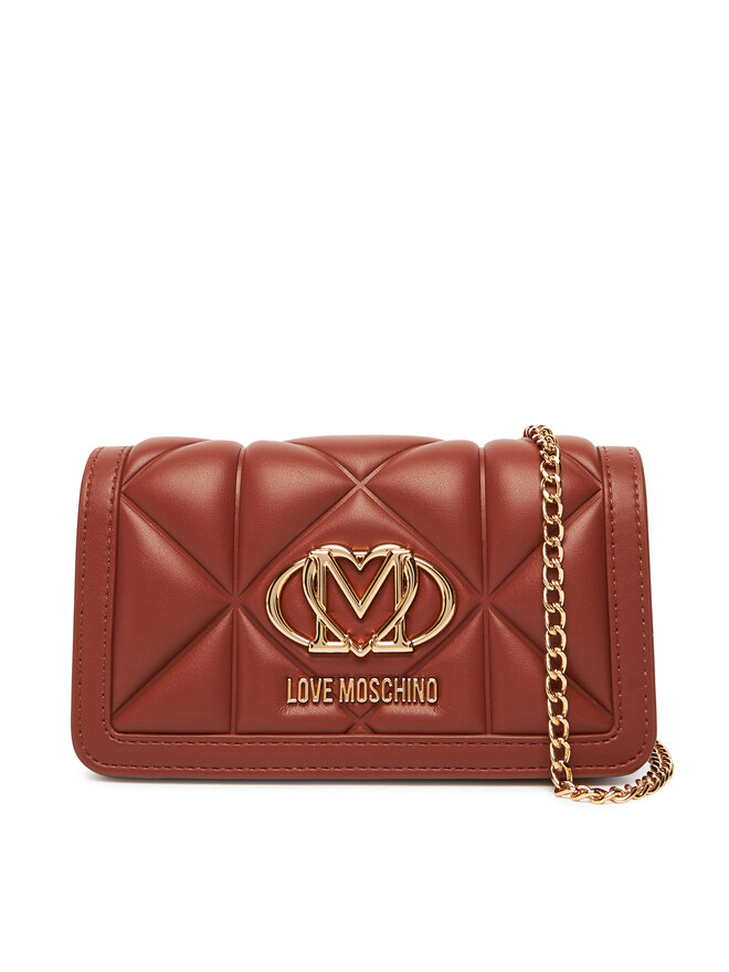 LOVE MOSCHINO Μεγάλο Πορτοφόλι Γυναικείο LOVE MOSCHINO JC5640PP1NLC0312 Καφέ
