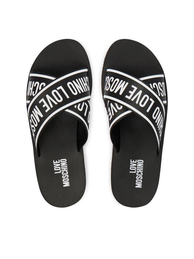 LOVE MOSCHINO Шльопанці LOVE MOSCHINO JA28334G0OIX7000 Чорний