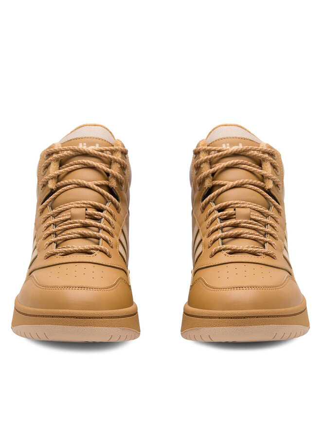 adidas Сникърси adidas HOOPS 3.0 MID WINTER IF2636 Бежов