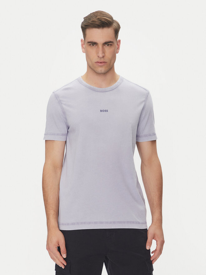 BOSS BOSS Футболка Tokks 50502173 Фіолетовий Regular Fit
