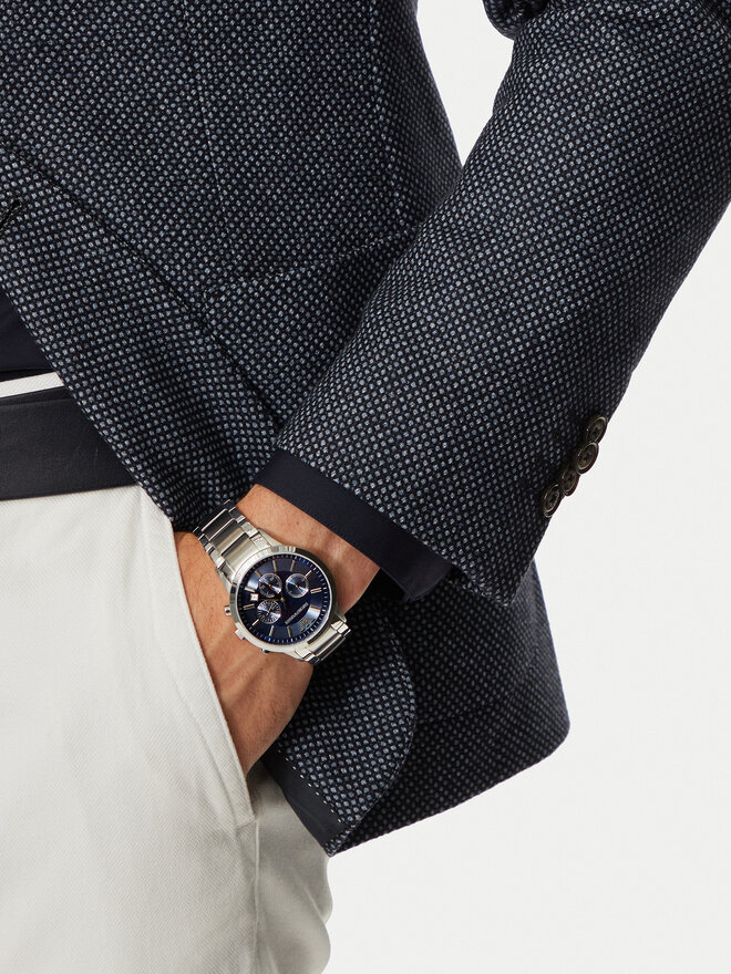Emporio Armani Zegarek Emporio Armani AR2448 Srebrny