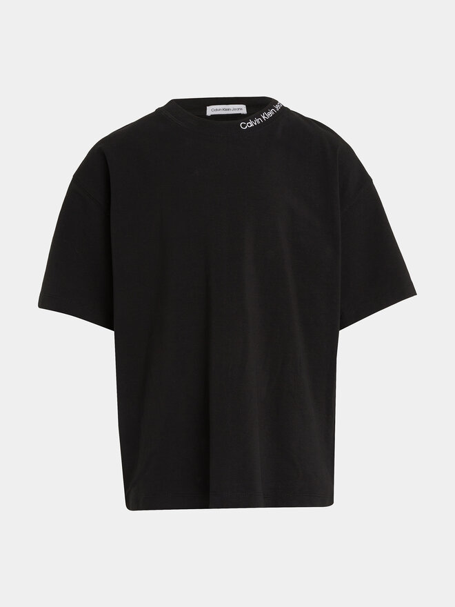 Calvin Klein Jeans Calvin Klein Jeans T-Shirt Intrasia IB0IB02032 Μαύρο Relaxed Fit