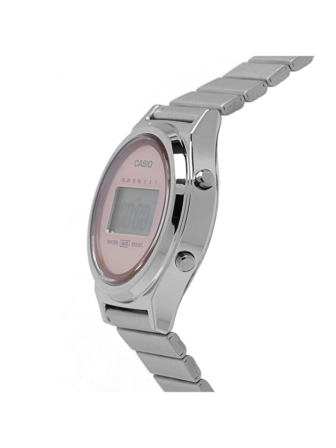 Casio Zegarek Casio LA700WE-4AEF Srebrny