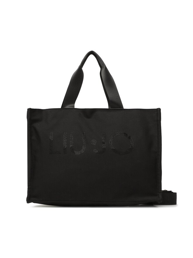 Liu Jo Сумка Liu Jo L Tote Canvas Logo S 2A3113 T0300 Чорний