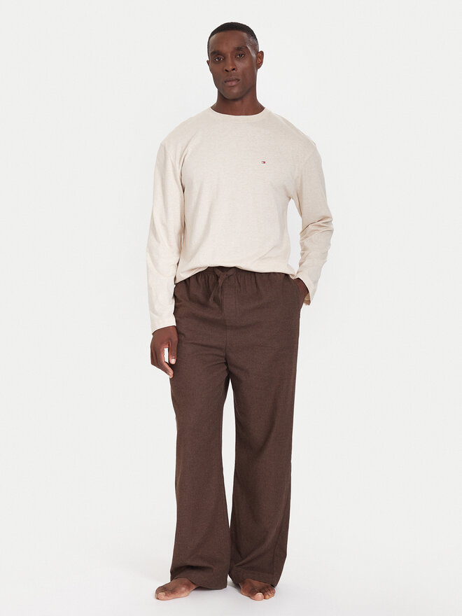 Tommy Hilfiger Tommy Hilfiger Pyjama UM0UM03689 Braun Relaxed Fit