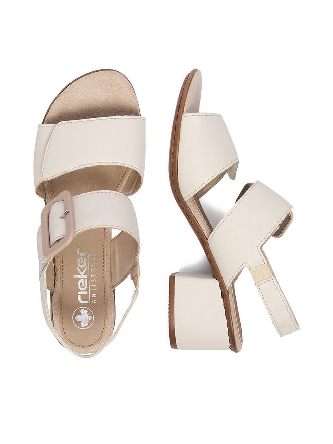 Rieker Sandalen Rieker CEO-64664-60 Creme