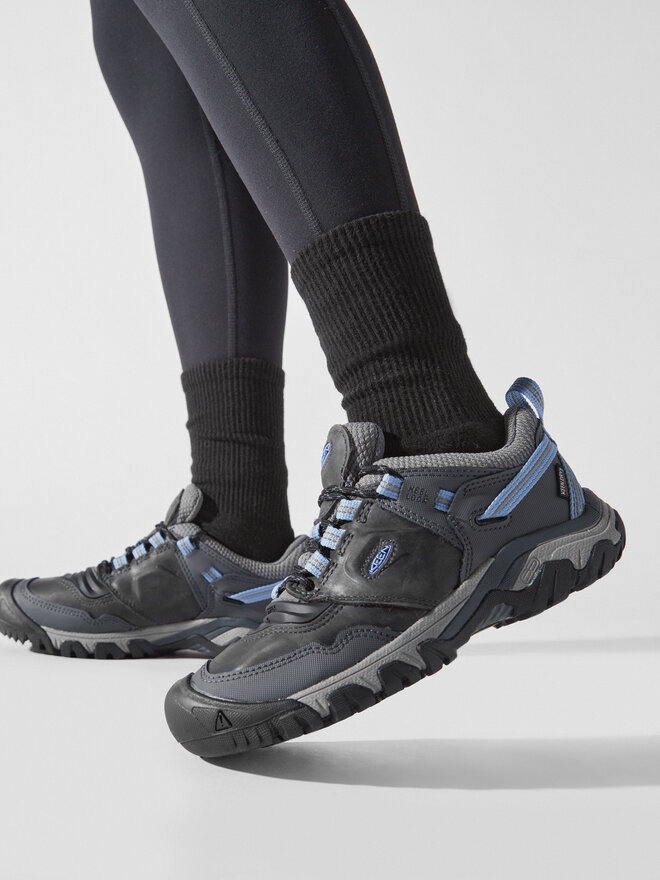 Keen Trekkingschuhe Keen Ridge Flex Wp W 1024923 Schwarz