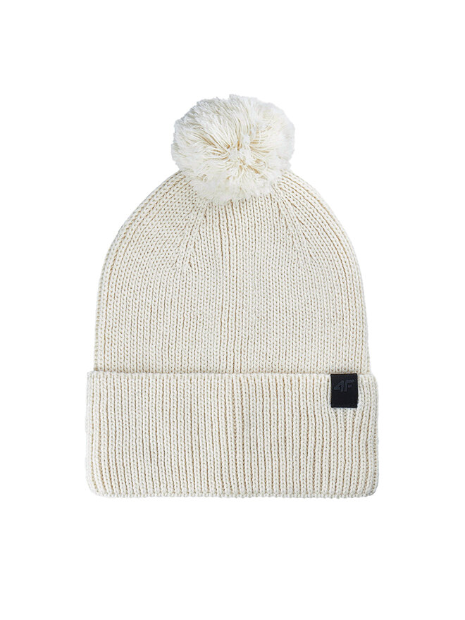 4F Gorro 4F 4FWAW24ACAPU472 Écru