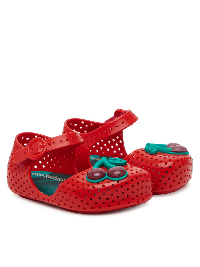 Melissa Baleriny Melissa Mini Melissa Furadinha Bb M 35980 Czerwony