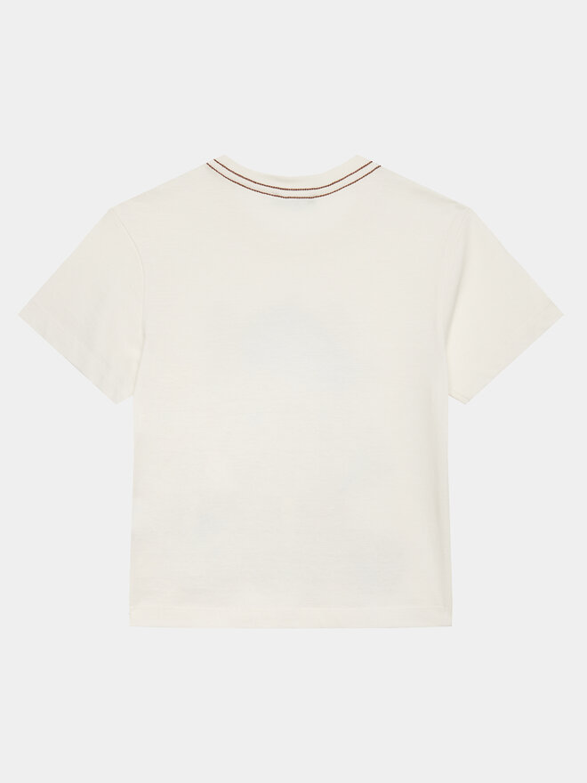 United Colors Of Benetton United Colors Of Benetton Majica 3096G10DA Écru Regular Fit