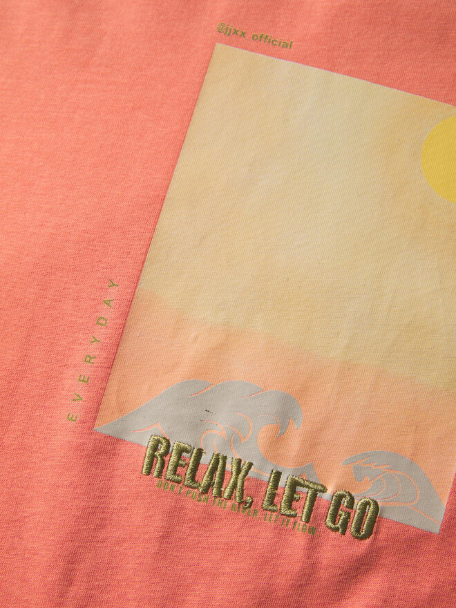 JJXX JJXX T-Shirt Paige 12252311 Rosa Regular Fit