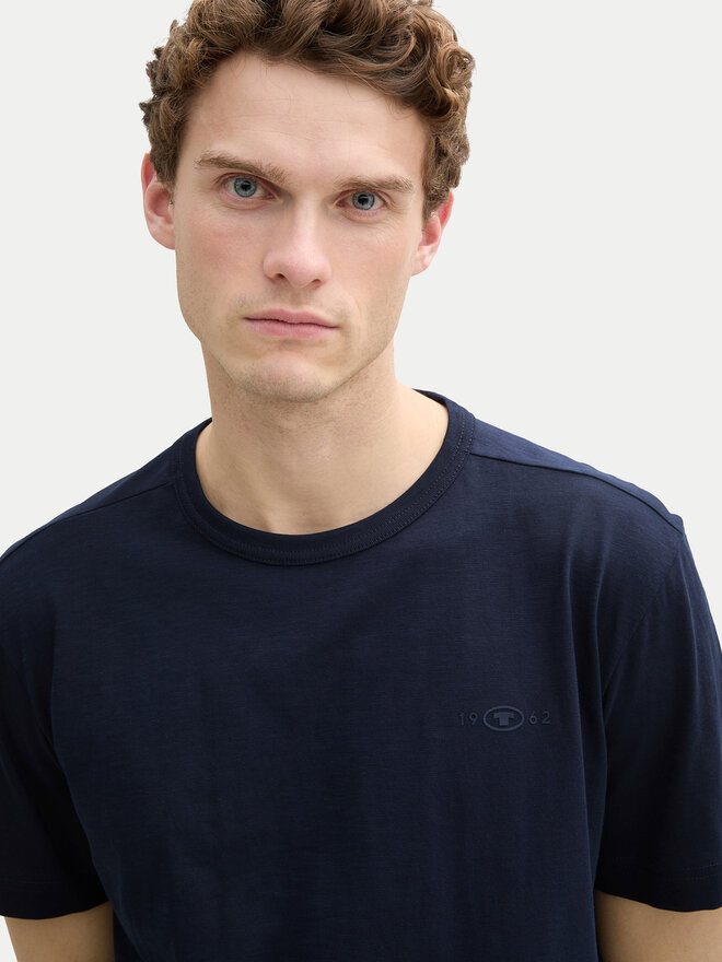 Tom Tailor Tom Tailor T-Shirt 1045627 Dunkelblau Regular Fit