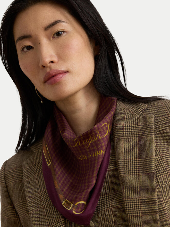 LAUREN RALPH LAUREN Halstuch LAUREN RALPH LAUREN 454P23564001 Dunkelrot