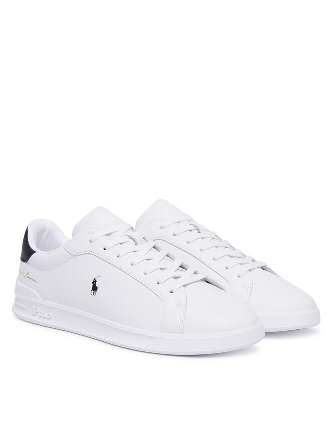 Polo Ralph Lauren Снікерcи Polo Ralph Lauren Hrt Crt Sig Sk Ltl 809P13083001 Білий
