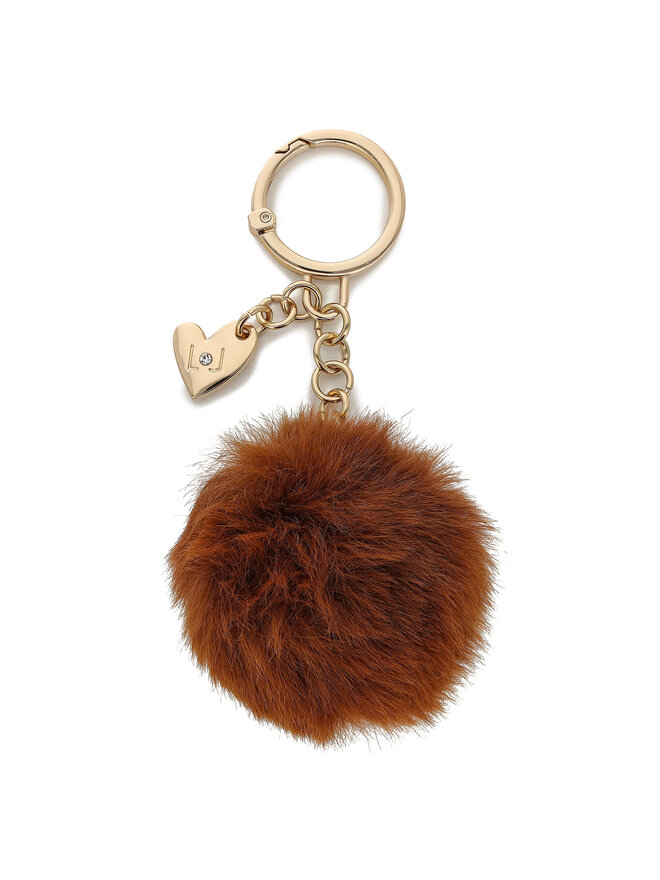 Liu Jo Brelok Liu Jo Key Ring Pon Pon NF1265 E0086 Brązowy