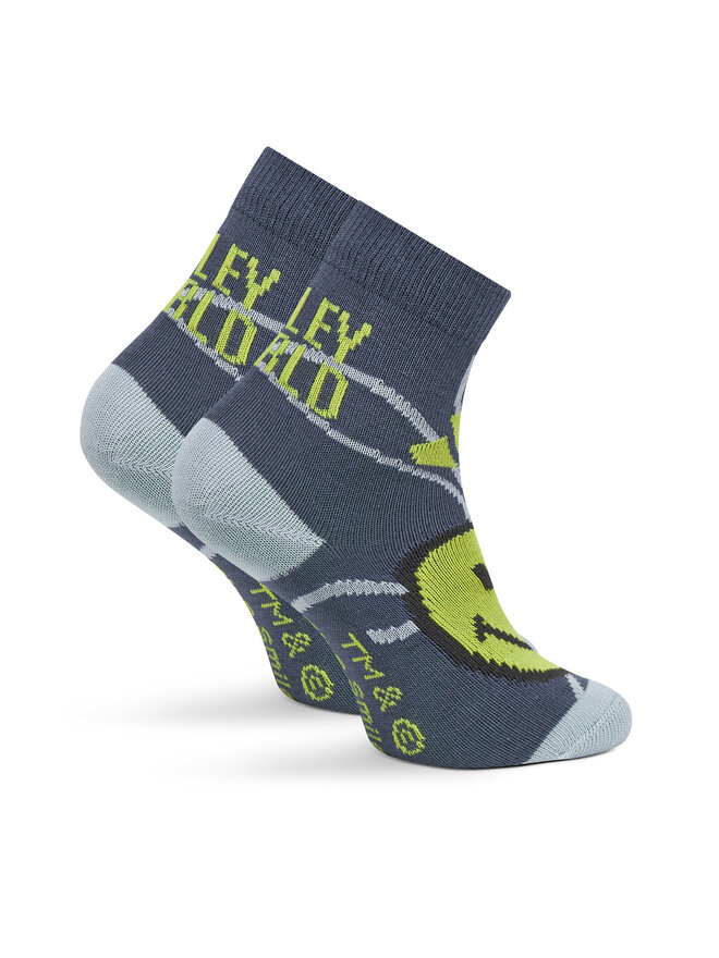 adidas Set de 3 perechi de șosete lungi pentru copii adidas Smiley World JG5804 Colorat