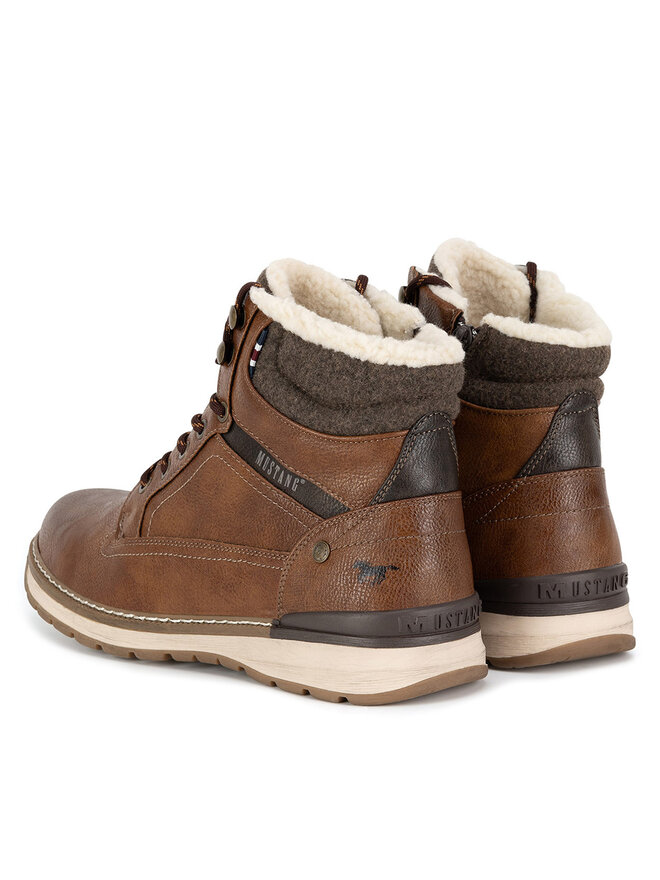 Mustang Schnürschuhe Mustang 4141-610 Braun