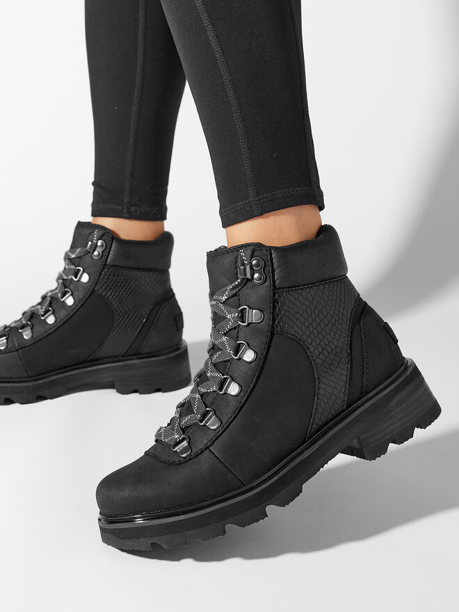 Sorel Trapery Sorel Lennox™ Hiker Stkd Wp NL4841-011 Czarny