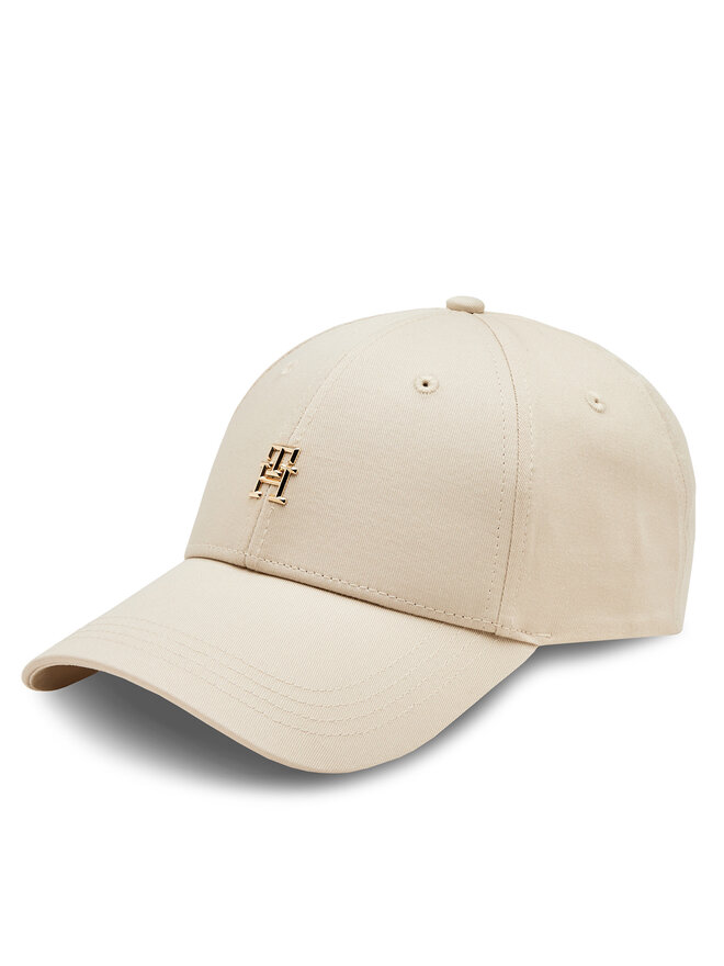 Cap Tommy Hilfiger Distinct Cap AW0AW16367 Beige | eschuhe.de 