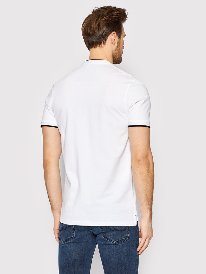 Jack&Jones Jack&Jones Polo marškinėliai Paulos 12199711 Balta Regular Fit