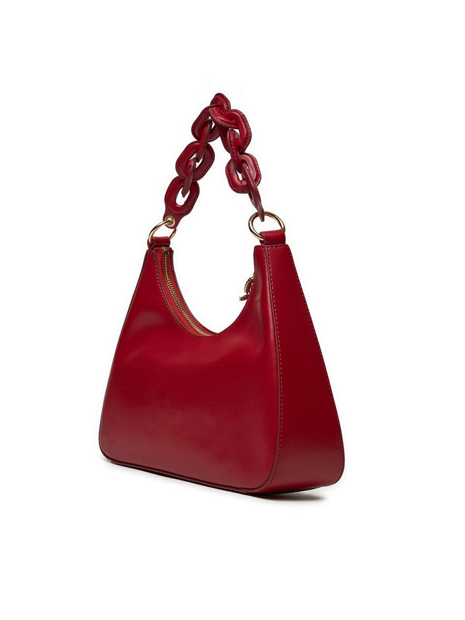 Tommy Hilfiger Táska Tommy Hilfiger Soft Leather Shoulder Bag AW0AW16293 Piros