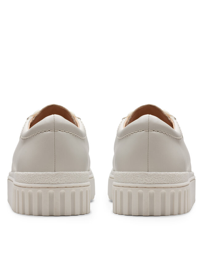 Clarks Sneakersy Clarks Mayhill Walk 26177817 Biela