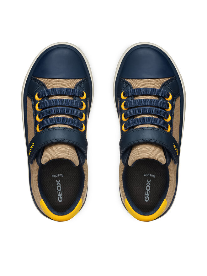 Geox Sneakersy Geox J Gisli J455CB 01054 C5FF4 S Hnědá