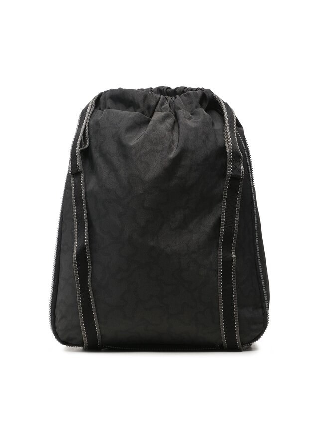 Saco de gimnasia TOUS Caine Kaos N Piedra 2000888147 Negro zapatos.es