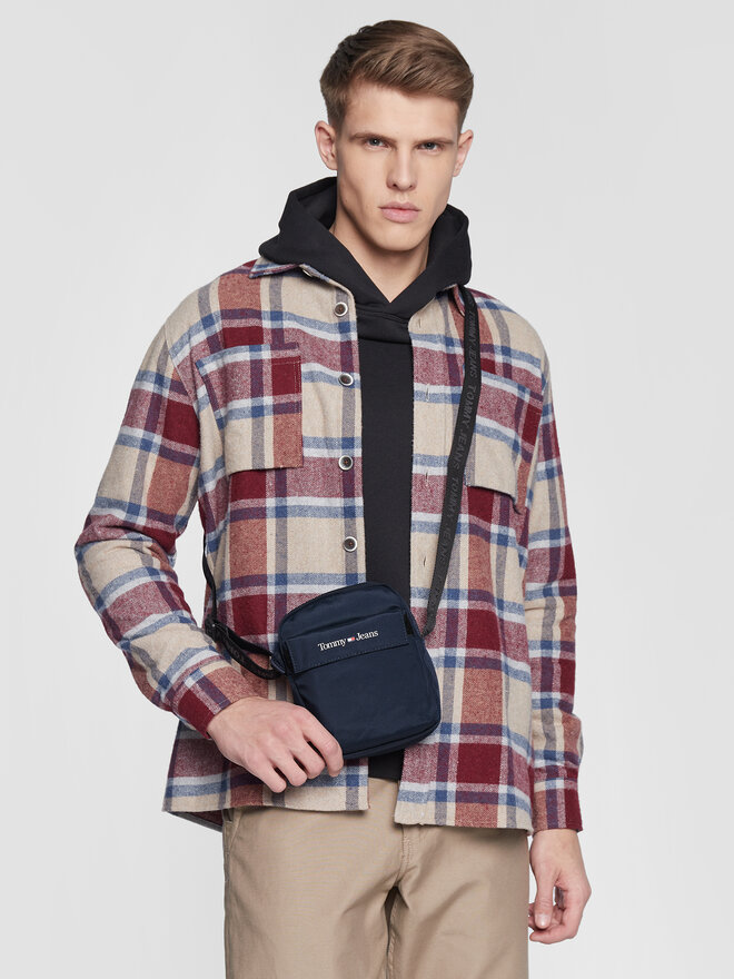 Tommy Jeans Umhängetasche Tommy Jeans Tjm Essential Reporter AM0AM08645 Dunkelblau