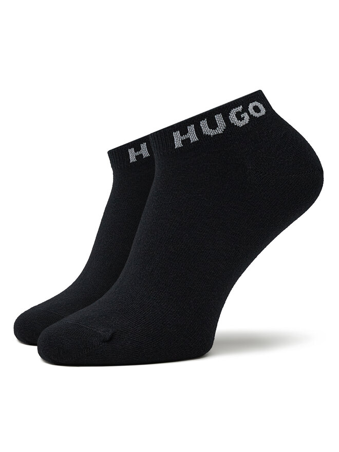 HUGO 3 pares de calcetines altos para mujer Hugo 3p As Uni Cc W 50483111 Negro