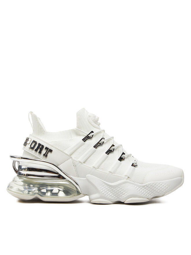 Plein Sport Sneakersy Plein Sport SADS USC0518 STE003N Biały