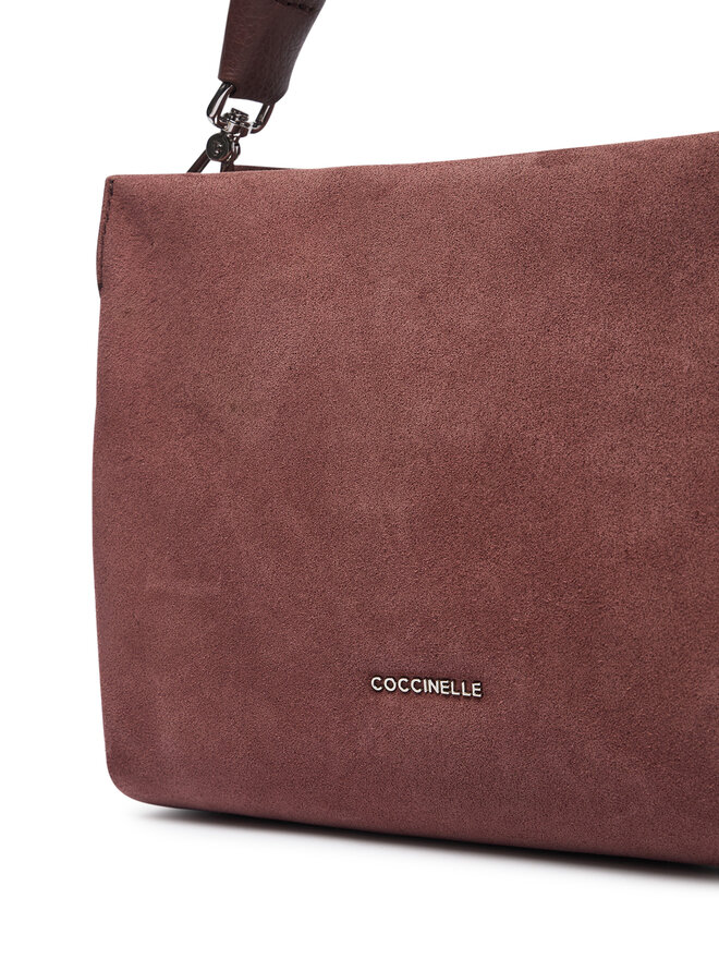 Coccinelle Handtasche Coccinelle P6P Boheme Suede Bimaterial E1 P6P 58 01 01 Dunkelrot
