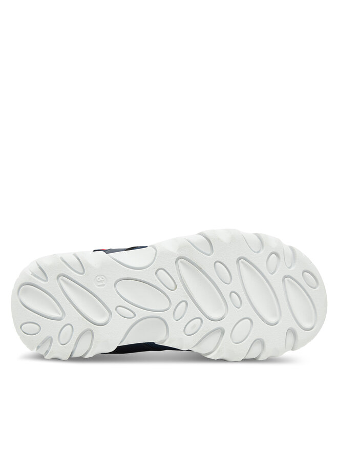 Tommy Hilfiger Sandały Tommy Hilfiger Velcro Sandal T1B2-33898-1591 S Granatowy