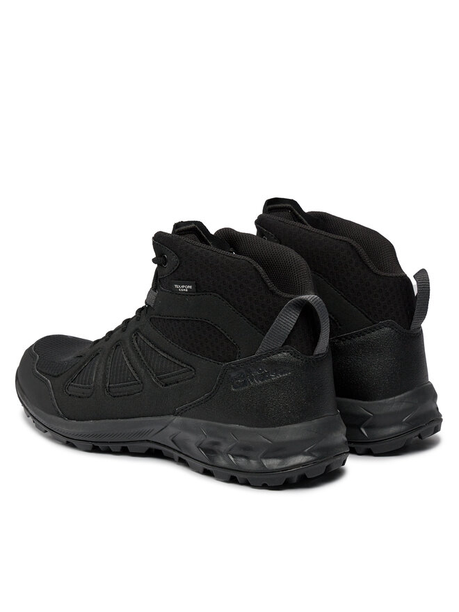 Jack Wolfskin Trekkingi Jack Wolfskin Woodland 2 Texapore Mid M 4051261 Czarny
