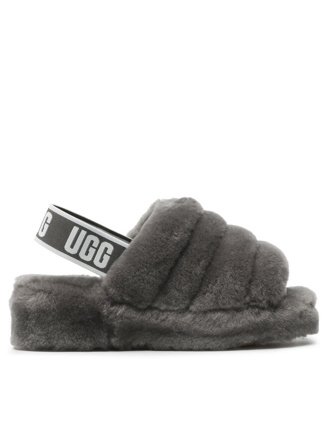 Ugg Hausschuhe Ugg W Fluff Yeah Slide 1095119 Grau