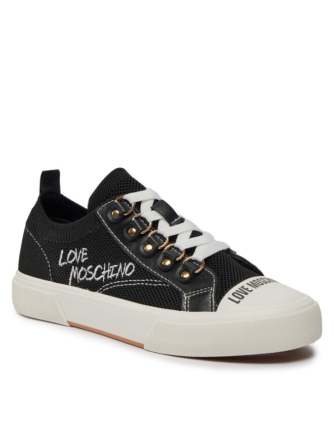 Кеди LOVE MOSCHINO JA15152G1IIY000A Чорний | evzuttya.com.ua