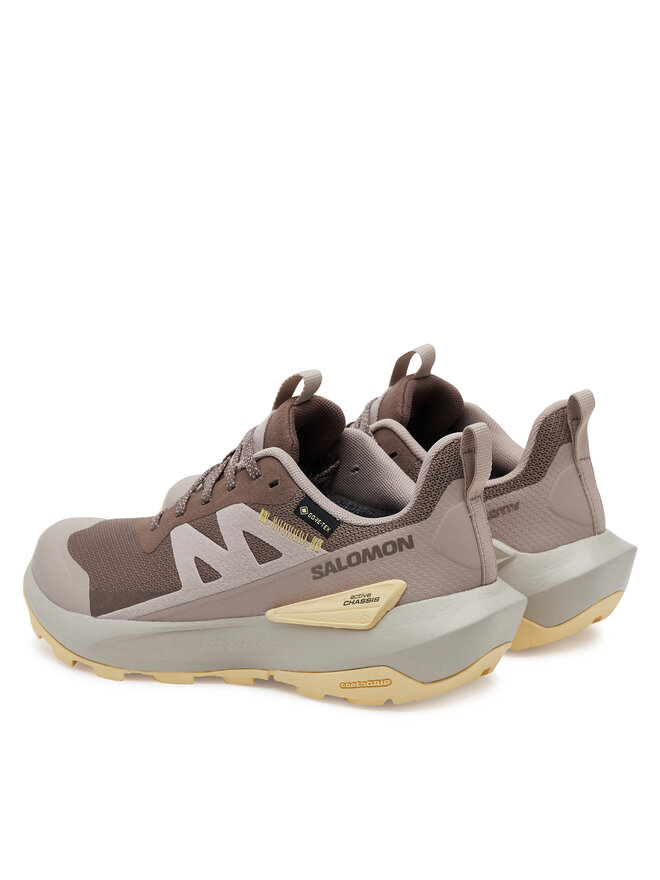 Salomon Trekingová obuv Salomon Elixir Activ Gore-Tex L47760100 Hnědá