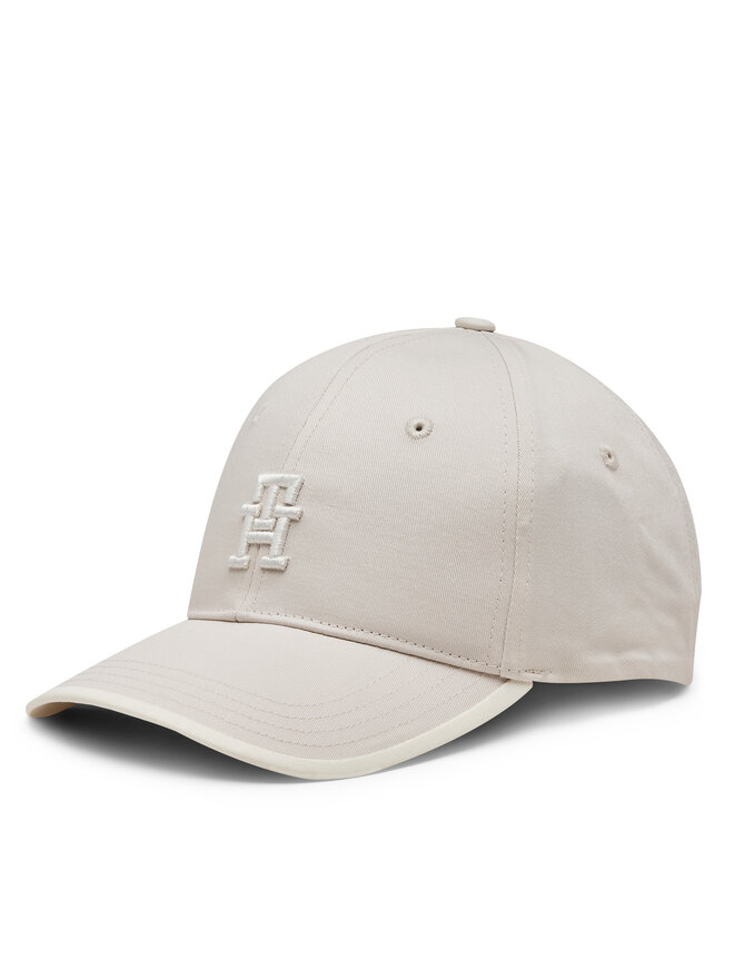 Tommy Hilfiger Czapka z daszkiem Tommy Hilfiger Th Contemporary Cap AW0AW15786 Szary