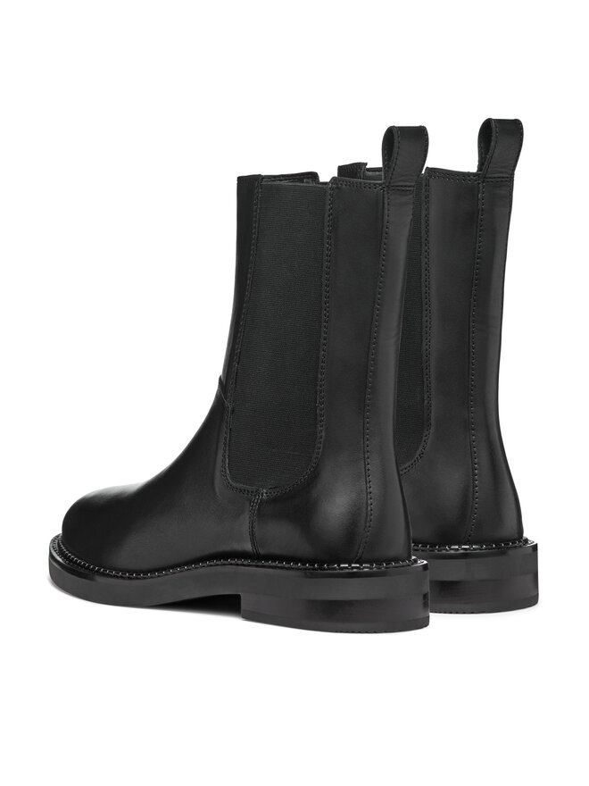 Geox Μποτάκια με λάστιχο Geox D Serilda D46WYC 00043 C9999 Μαύρο