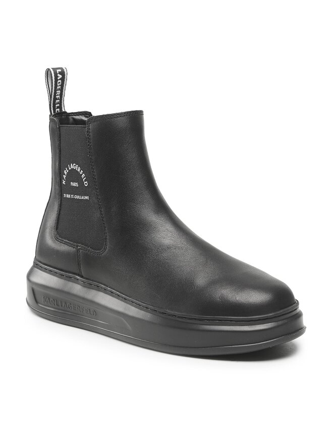 KARL LAGERFELD Μποτάκια με λάστιχο KARL LAGERFELD KL52541 Μαύρο