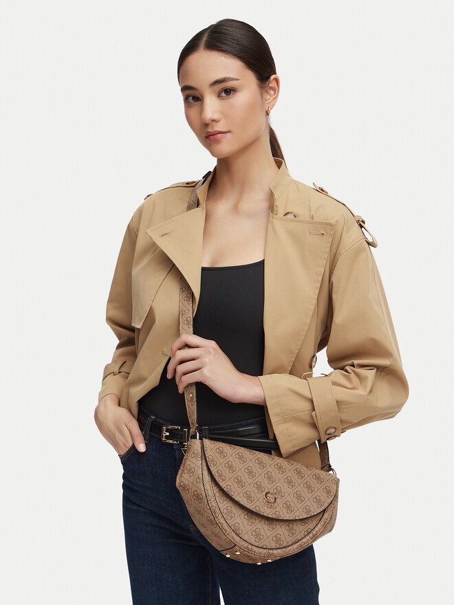 Guess Handtasche Guess Coleen Logo HWSG97 56210 Beige