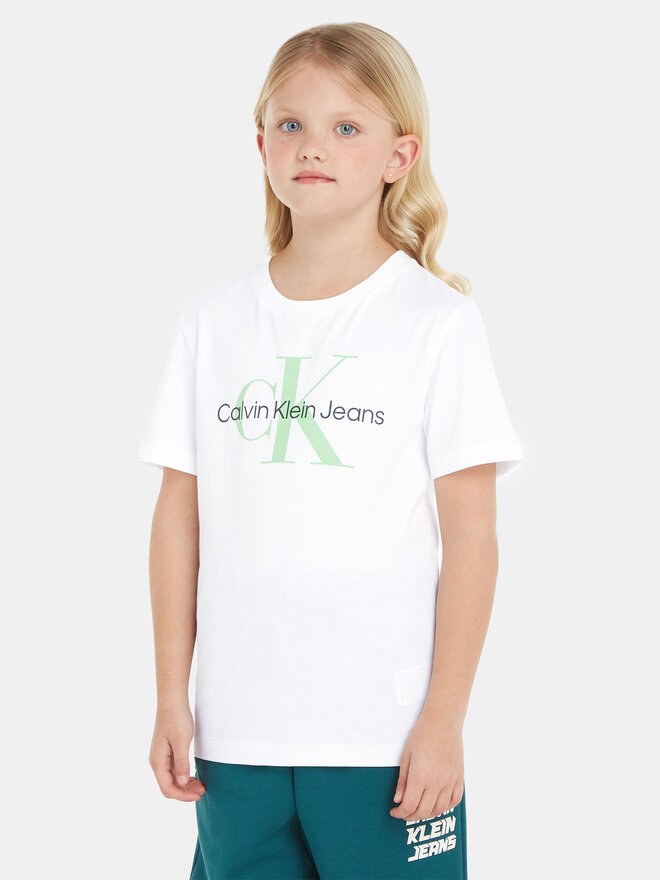Calvin Klein Jeans Calvin Klein Jeans Футболка Monogram IU0IU00460 Білий Regular Fit
