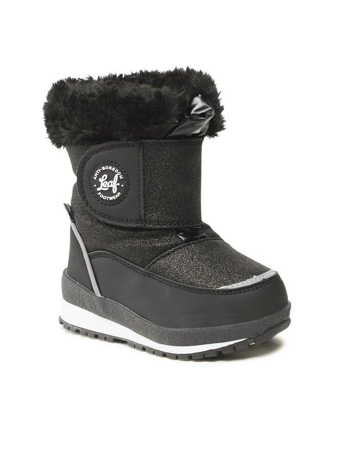 Leaf Botas de nieve Leaf Nautisk LNAUT101K Negro