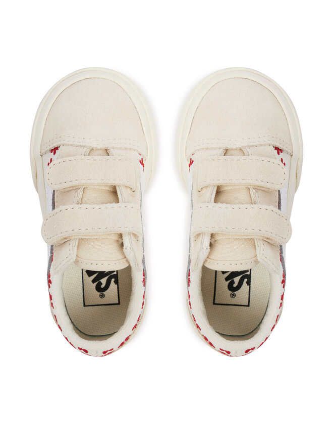 Vans Sneakers aus Stoff Vans Old Skool V VN000CTGIZQ1 Beige