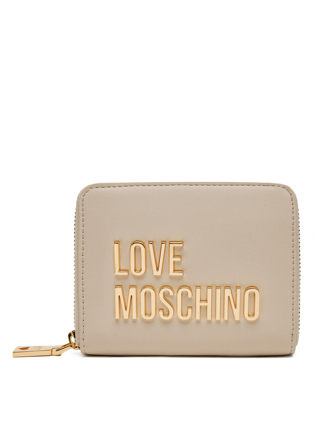 LOVE MOSCHINO Μικρό Πορτοφόλι Γυναικείο LOVE MOSCHINO JC5613PP1MKD0110 Μπεζ