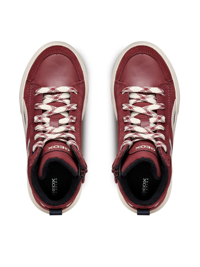 Geox Tenisice Geox J Weemble Boy J36HAA 022FU C7BF4 M Tamnocrvena