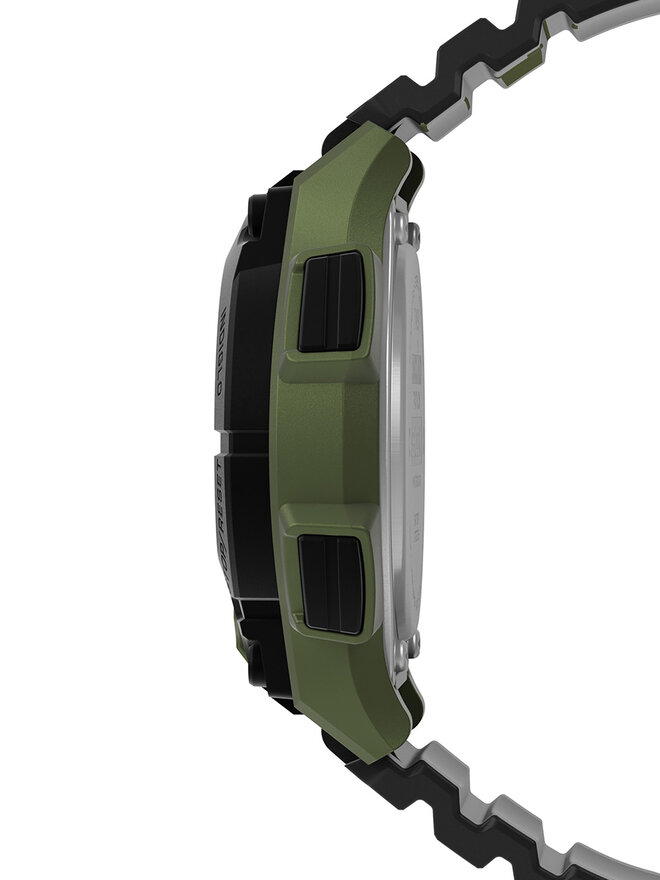 Timex Pulkstenis Timex Ironman Shock TW5M64900 Zaļš