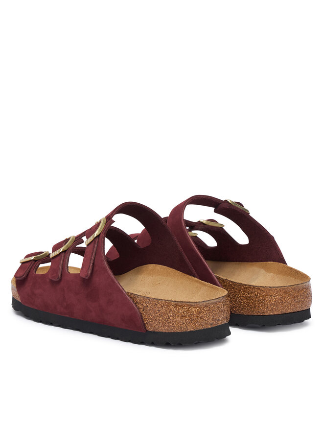 Birkenstock Pantoletten Birkenstock Florida 1033172 Dunkelrot